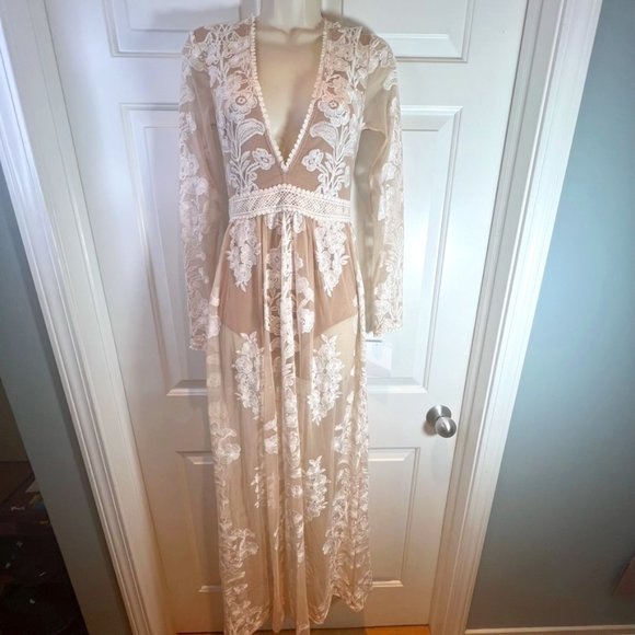 For Love and Lemons "Temecula" Maxi Dress NWT (XS) - Picture 2 of 10